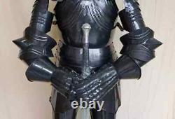 Halloween Medieval Knight Full Body Suit Of Armor Gothic Combat Full Body Armor