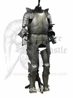 Handmade Medieval Armor Collectibles Wearable Knight Crusader Full Suit Of Armor