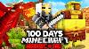 I Survived 100 Days In Medieval Minecraft Hardcore