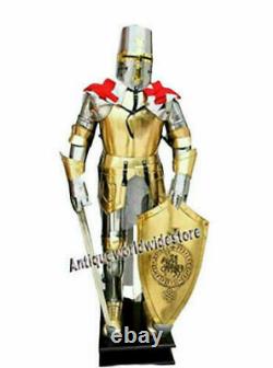 Iron Wearable Medieval Knight Suit Of Armor Century Combat Full Body Armor gift