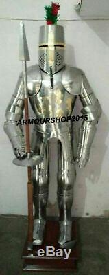 Knight Crusader Medieval Wearable Full Suit of Armor Costume