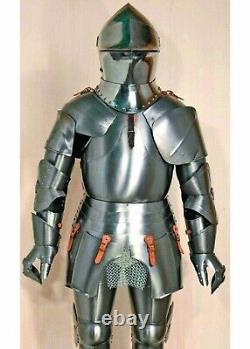 Knight Gothic Armor Suit Medieval 15th Century Germans Suit Of Full Body Armor