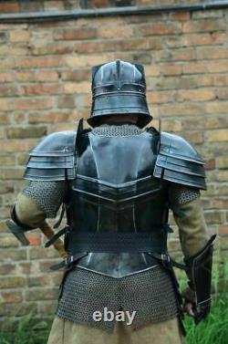 Knight Medieval Knight Suit Of Armor Templar Combat Armour Wearable LARP costume