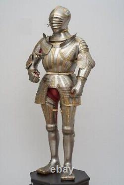 Knight Medieval Suit Of Armor Combat Full Body Halloween 16th century Gothic