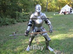 Knight Medieval Wearable Full Suit of Armor LARP Costume Replica