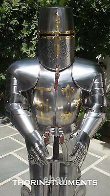Knight Suit of Armor Medieval Combat Full Body Wearable- Armour With Stand