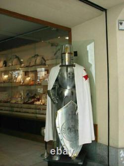 Knight Templar Suit Of Armor Crusader Combat Full Body Armor Costume best gift