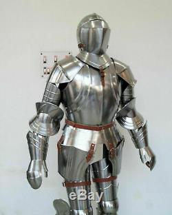 Knights Full Suit of Armor Medieval 14 Century Replica Armoury Gift Home Decor