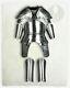 LARP 18 gauge Steel Medieval Knight GEORG BARE Half Body Armor Suit