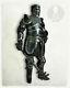 LARP 18GA Steel Medieval Knight EDWARD ARMORED Full Suit Of Armor