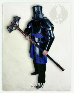 LARP 18GA Steel Medieval Knight Hakoroth Full Suit Of Armor