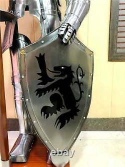 LARP Antique Medieval Wearable Knight Crusador Full Suit of Armour Replica Armor