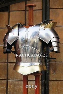 LARP Armour Knight Suit of Armor Medieval Metal Costume Handmade Outfit
