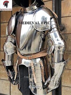 Larp Armour Medieval Armor Knight Wearable Suit Of Armor Costume With Helmet