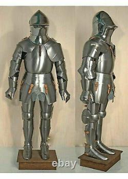 Larp Crusader Wearable Armor Medieval Gothic Vintage Knight Body Of Armour Suit