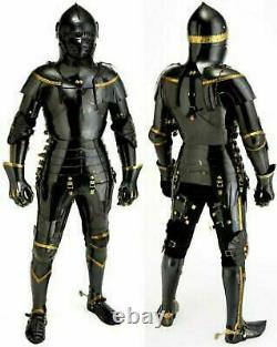 Larp Crusader Wearable Medieval Knight Suit of Armor Combat Full Body Armour