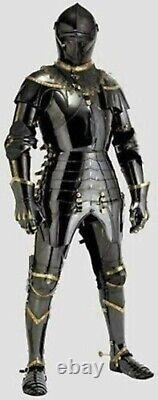 Larp Crusader Wearable Medieval Knight Suit of Armor Combat Full Body Armour