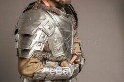 MEDIEVAL Knight Dwarf Full Armor Suit With Cuirass/Shoulder/Belt/Bracers/Greaves