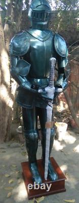 Medieval 16th Century Spanish Full Suit of Armor Knight Crusader Armor