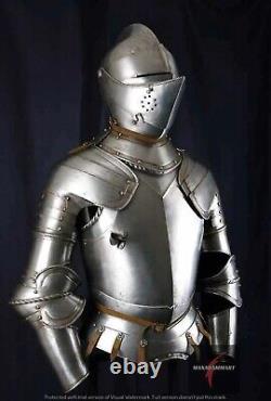 Medieval Armor Gothic Armor Knight Suit Battle Ready Steel Armour Suit Costume