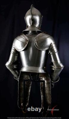 Medieval Armor Gothic Armor Knight Suit Battle Ready Steel Armour Suit Costume