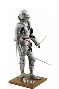 Medieval Armor Suit Gothic Knight Full Body Armour Wearable Crusader Combat Gift