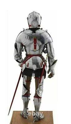 Medieval Armor Suit Gothic Knight Full Body Armour Wearable Crusader Combat Gift