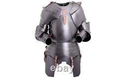 Medieval Armor Suit Steel Full Body Plated Armor Suit Undead Knight X-MASS Gift