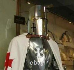 Medieval Armor Suit Templar Wearable Crusader Full Body Armour Knight Costume