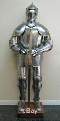 Medieval Armor knight Full suit of Armor Costume Halloween/theatrical role play