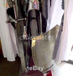 Medieval Armour Suit Costume Wearable Knight Crusader Collectible halloween gift