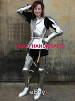 Medieval Battle Warrior Knight Ladies Suit of Armor Warrior 15th Century Combat