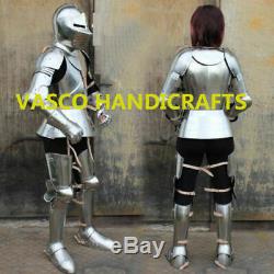 Medieval Battle Warrior Knight Ladies Suit of Armor Warrior 15th Century Combat