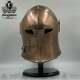 Medieval Berbuda Helmet Copper AntiqueArmor Suit Helmet Knight Helmet with stnd