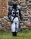 Medieval Black Templar Knight Full Body Set Armour Cosplay Halloween Suit