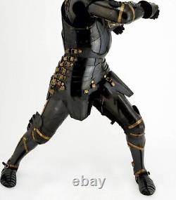 Medieval Brass Suit Of Armor Wearable Knight Crusader Full Body Armour Costume