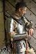 Medieval Collectible Armour Suit Brown Mercenary Larp Armor Knight Steel Replica