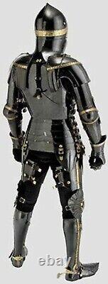 Medieval Collection Private Limited Medieval Knight Black Suit Of Armor Combat