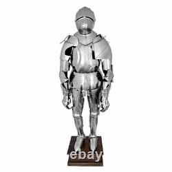 Medieval Combat Battle Agincourt Knight Full Suit Of Armor