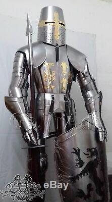 Medieval Combat Full Body Armour Medieval Knight Suit Adult Cosplay Costumes
