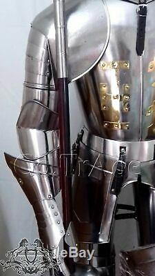 Medieval Combat Full Body Armour Medieval Knight Suit Adult Cosplay Costumes