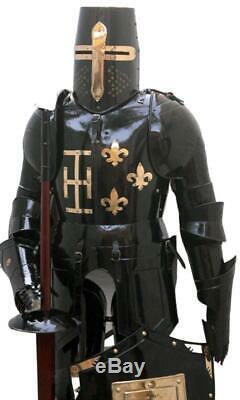 Medieval Combat Full Body Armour Medieval Knight Suit Adult Halloween LARP