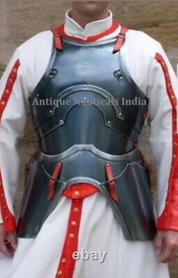 Medieval Cuirass Armor Wearable Knight Half Suit of Armor Cosplay Costume