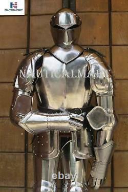 Medieval Epic Knight Reenactment Full Suit Of Armour Costume