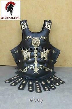 Medieval Epic Leather Medieval Knight Body Suit Of Armor Roman Muscle Armor