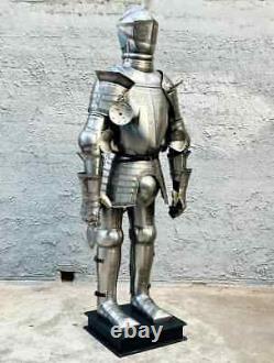 Medieval European Armor Suit Knight Wearable Full Body Armour Crusader Templar