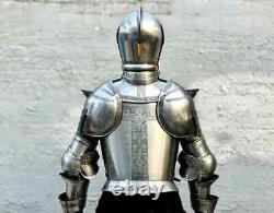 Medieval European Armor Suit Knight Wearable Full Body Armour Crusader Templar