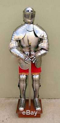 Medieval FULL Knight Suit of Armor 15th Century Combat Full Body Armour Suit