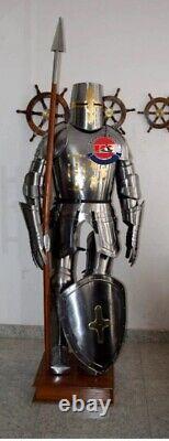 Medieval Full Body Armor Knight Wearable Templar Suit Of Armor Costume