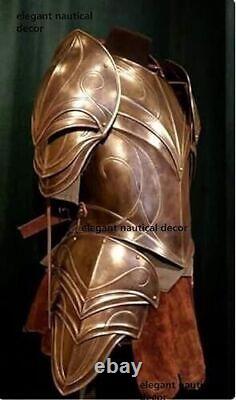 Medieval Full Body Armor Suit Lotr Elven Knight Fighting Cosplay Costume